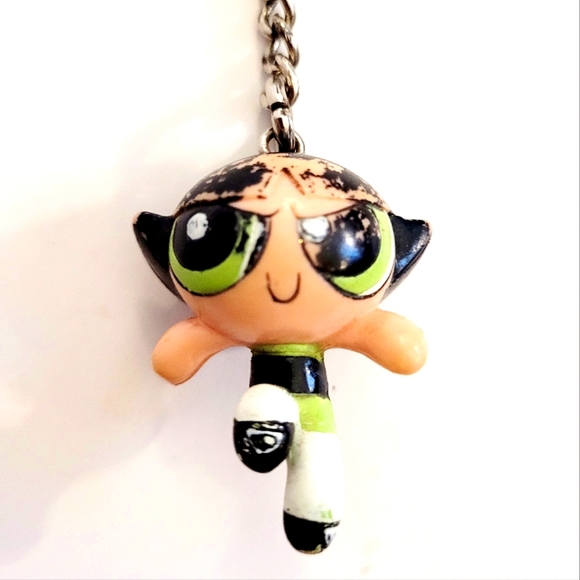 Vintage Buttercup PowderPuff Keychain - Picture 2 of 7